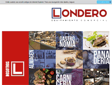 Tablet Screenshot of londero.com.ar